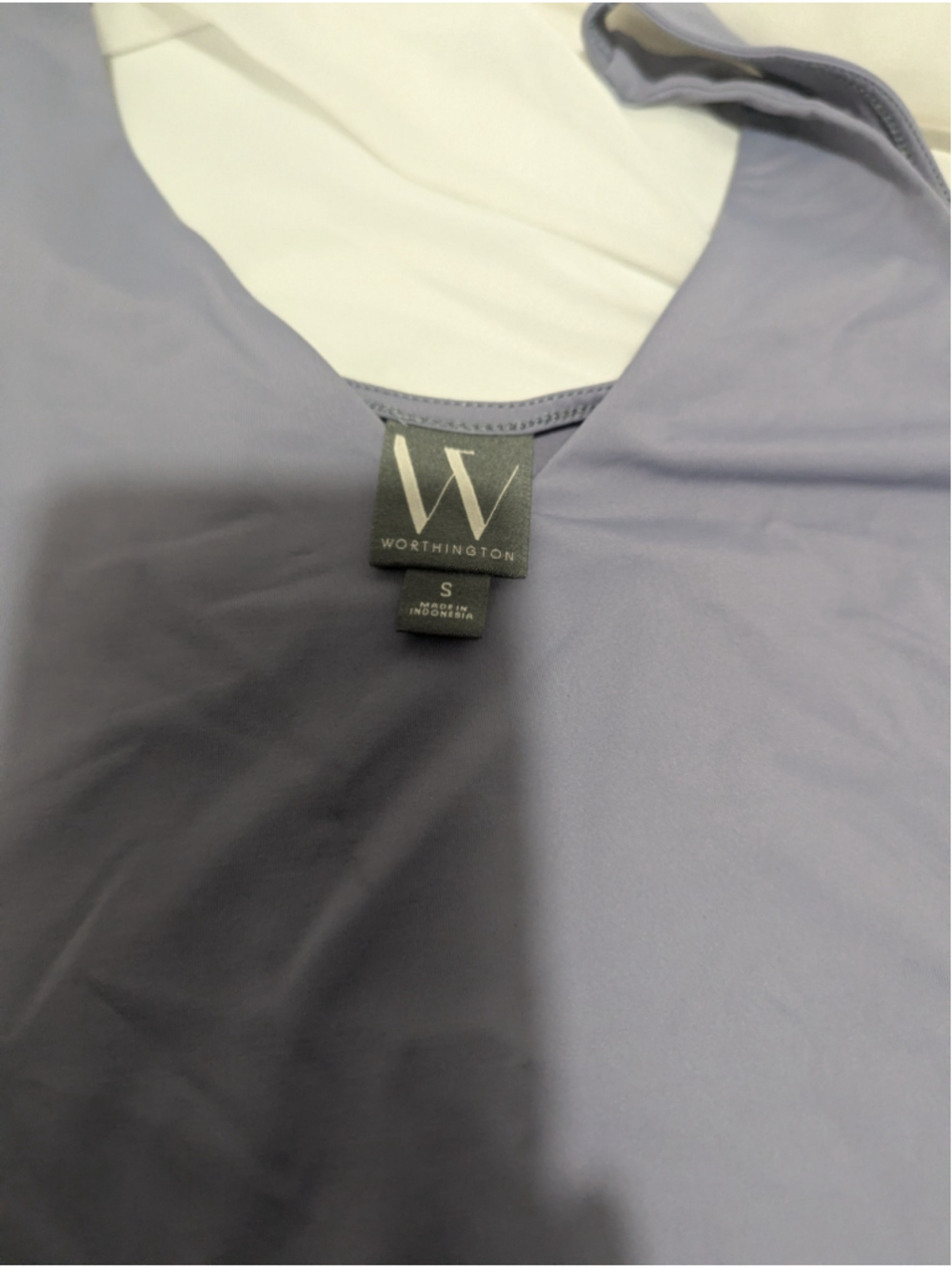 Women's Worthington Tank Top Size S Purple - Picture 4 of 4